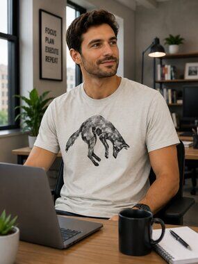 Men's Topographic Trout T-Shirt